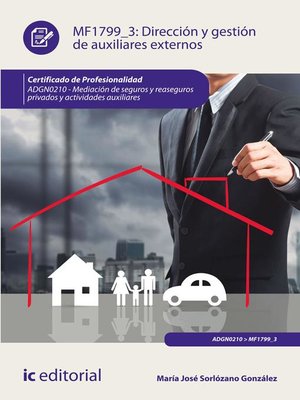 cover image of Dirección y gestión de auxiliares externos. ADGN0210